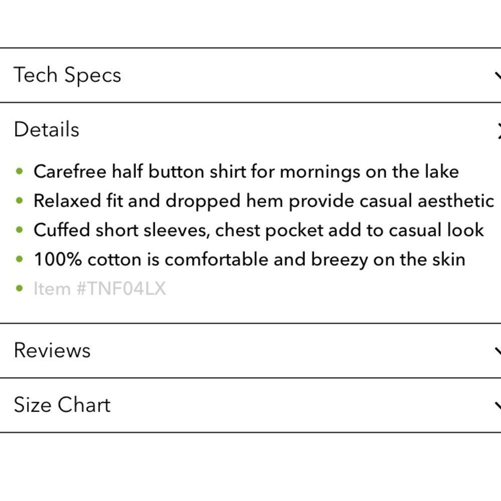 The North Face Short Sleeve Tanami Shirt NWT - Picture 3 of 4